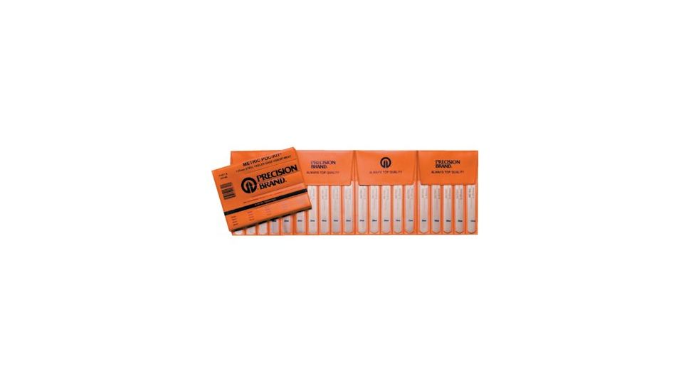 Precision Brand 20 Blade Metric Feeler Gage Po 605-09740, Unit PK