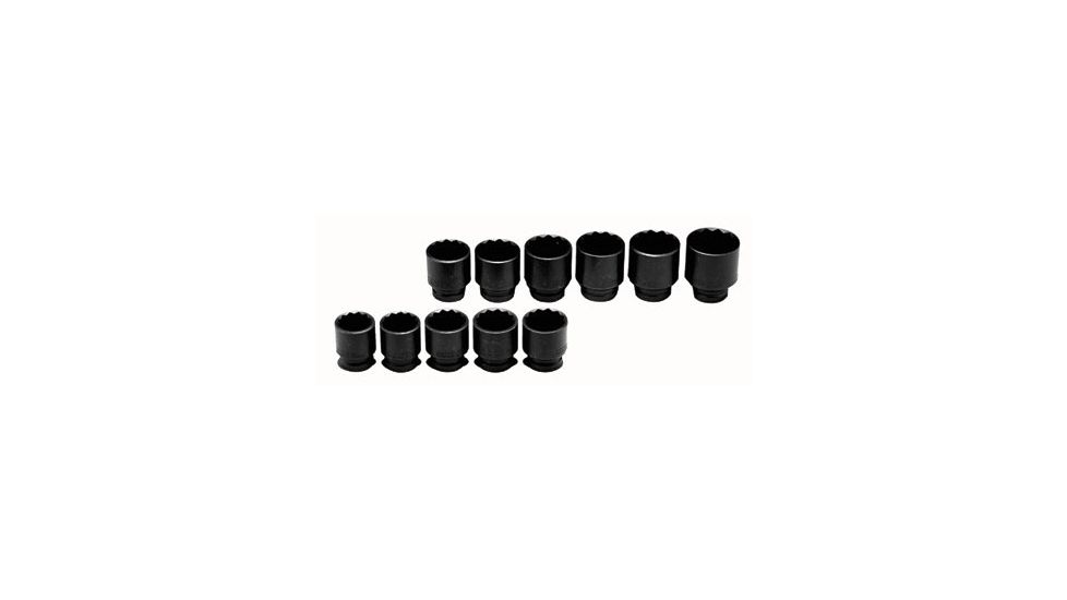 Wright Tool 3/4in Dr 11pc Thin Wall Impact 875-604, Unit PK
