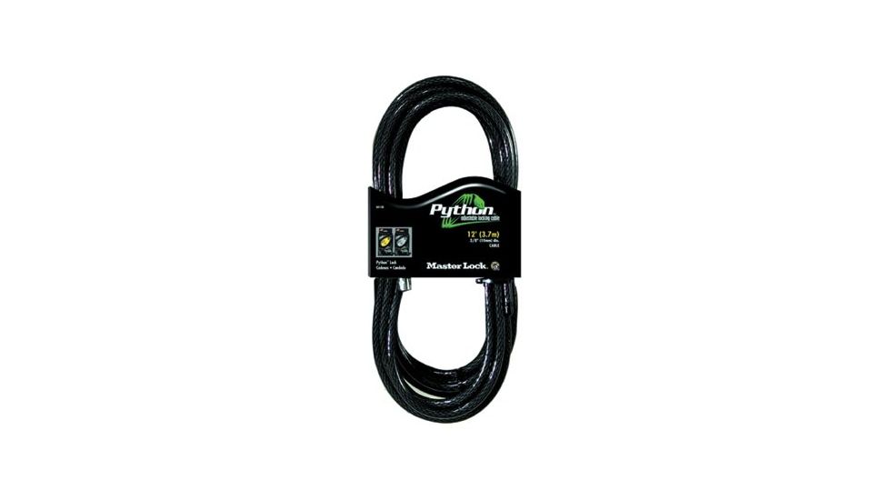 Master Lock 30inx 3/8in Python Tm Cable 470-8430D, Unit PK