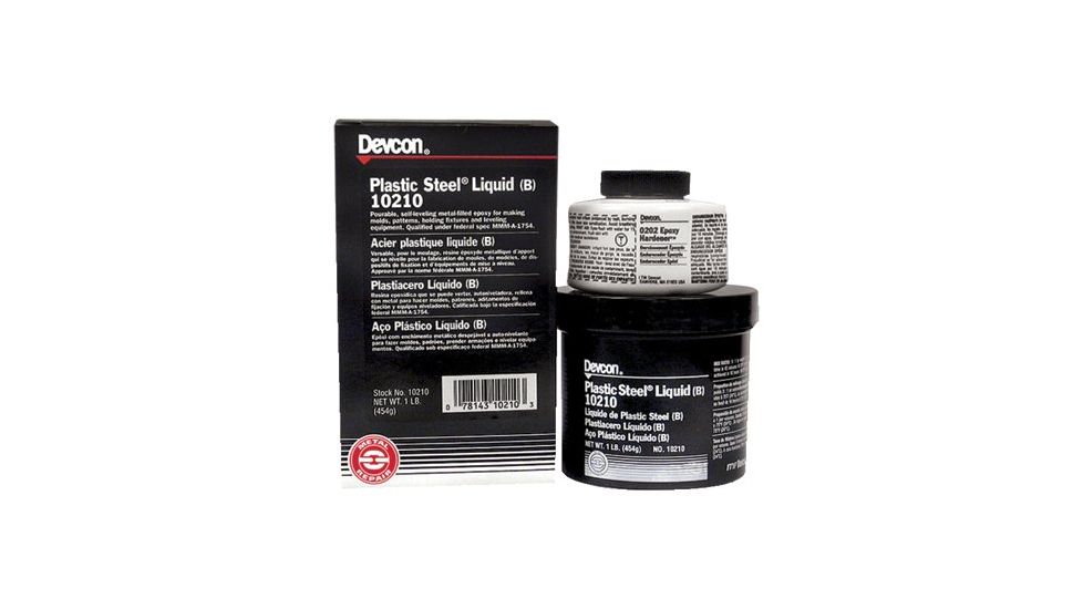 Devcon 25lb Plastic Steel Liquid 230-10230, Unit EA