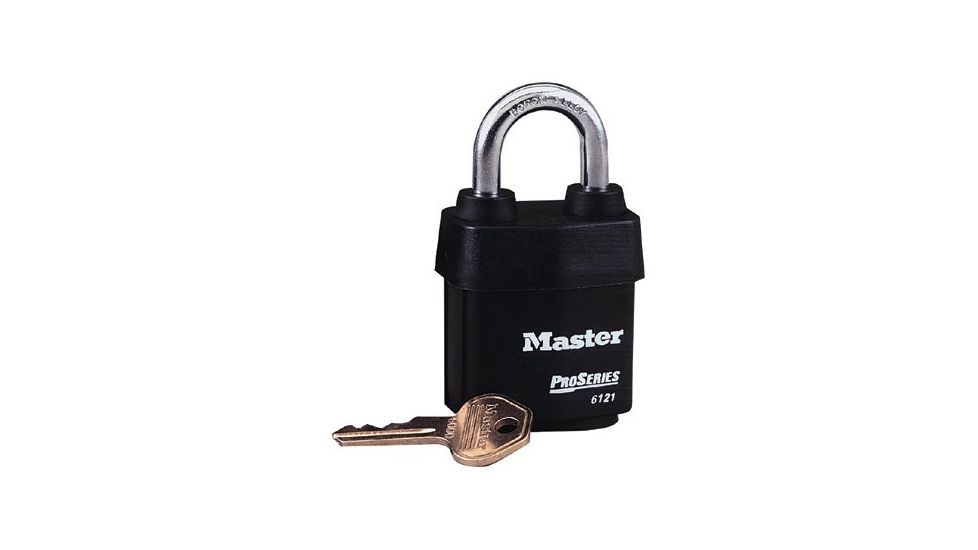 Master Lock 5 Pin Weather Tough Padlock Ke 470-6127LH, Unit PK