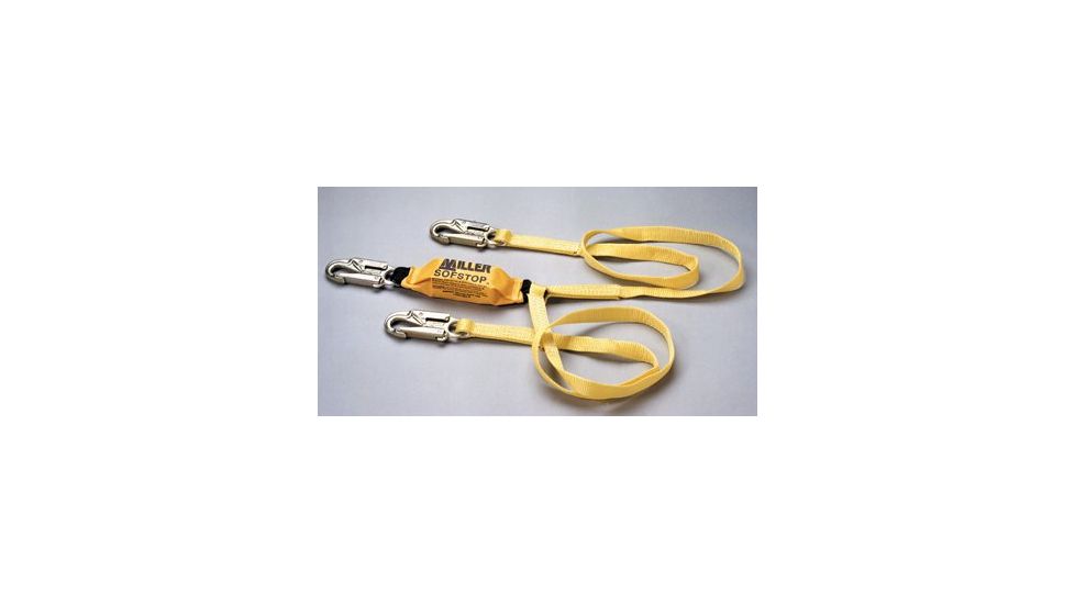 Sperian 6ft 2-legged Nylon Web Lanyard 6141100383, Unit EA