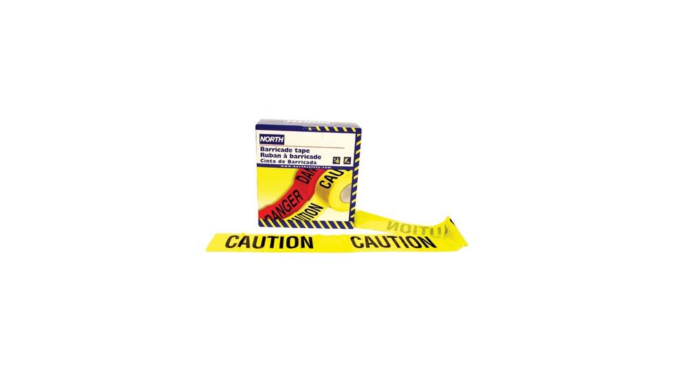 Honeywell Safety 3inx1000ft .020 Barricadetape 068-CT3YE5, Unit EA