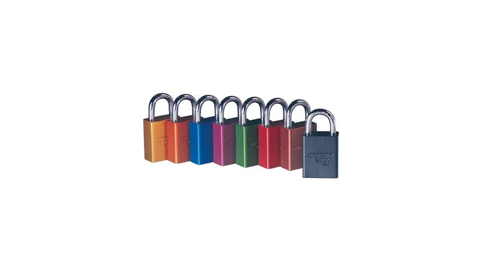 American Lock Blue Safety Lock-out Or Cod 045-A1105BLU, Unit EA