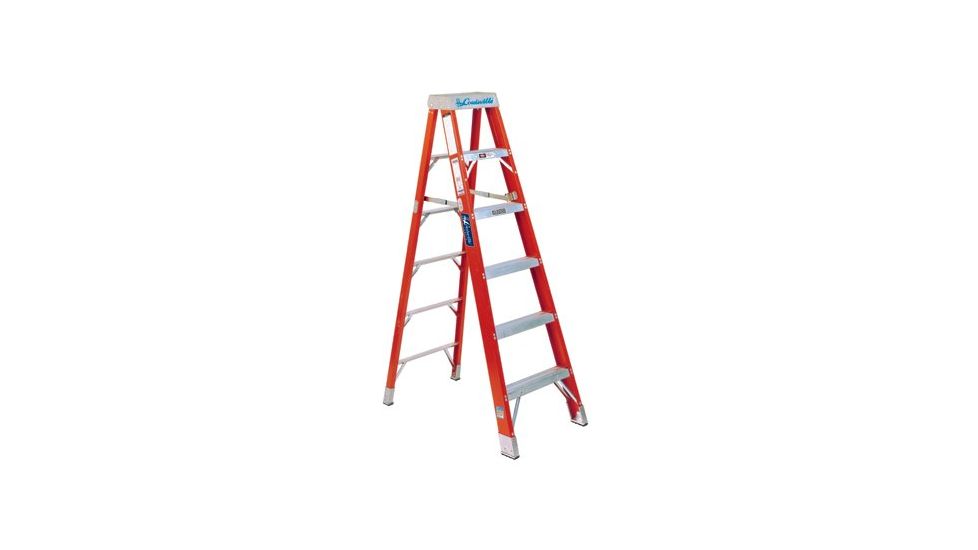 Louisville Ladder Brute 375 Fiberglassstep 10ft 443-FS1410HD, Unit EA