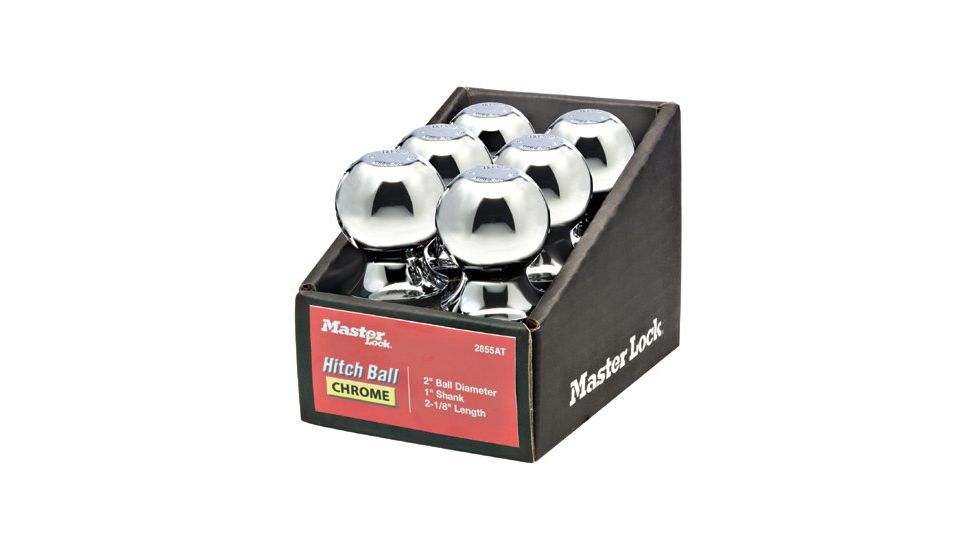 Master Lock Bulk Hitch Ball 1-7/8in X3/4in 470-2857ATCC, Unit PK