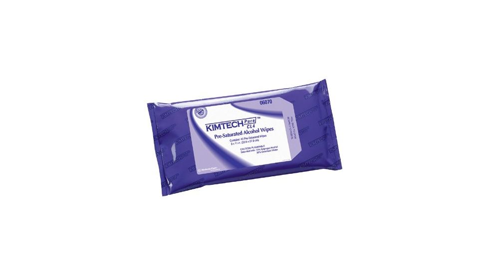 Kimberly Clark Kimtech Premoistend Whtwipes 4 412-06070, Unit CS