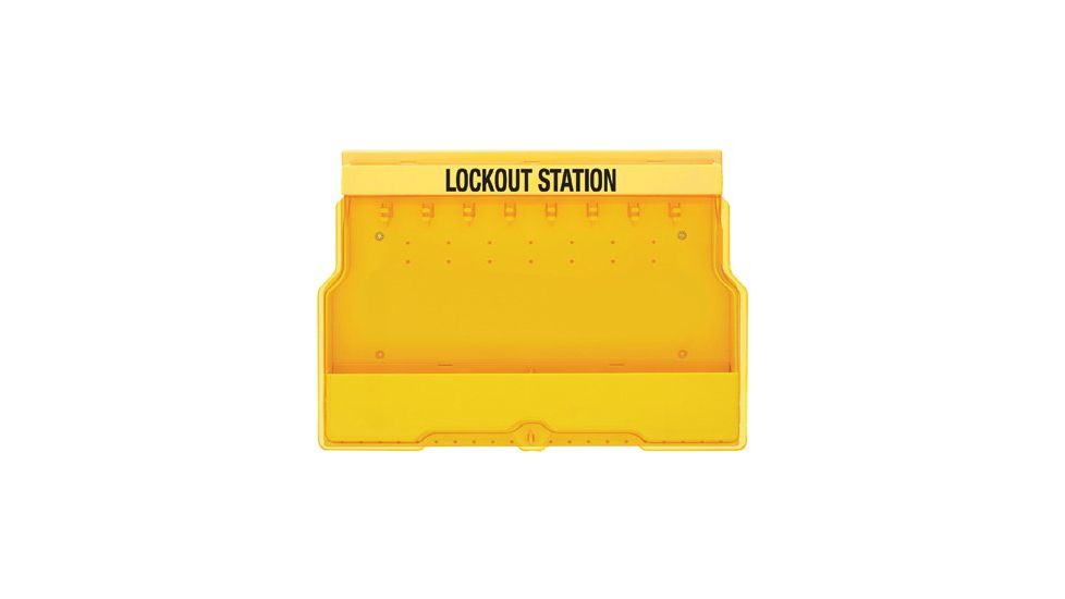 Master Lock Lockout Station-unfilled 470-S1850, Unit EA