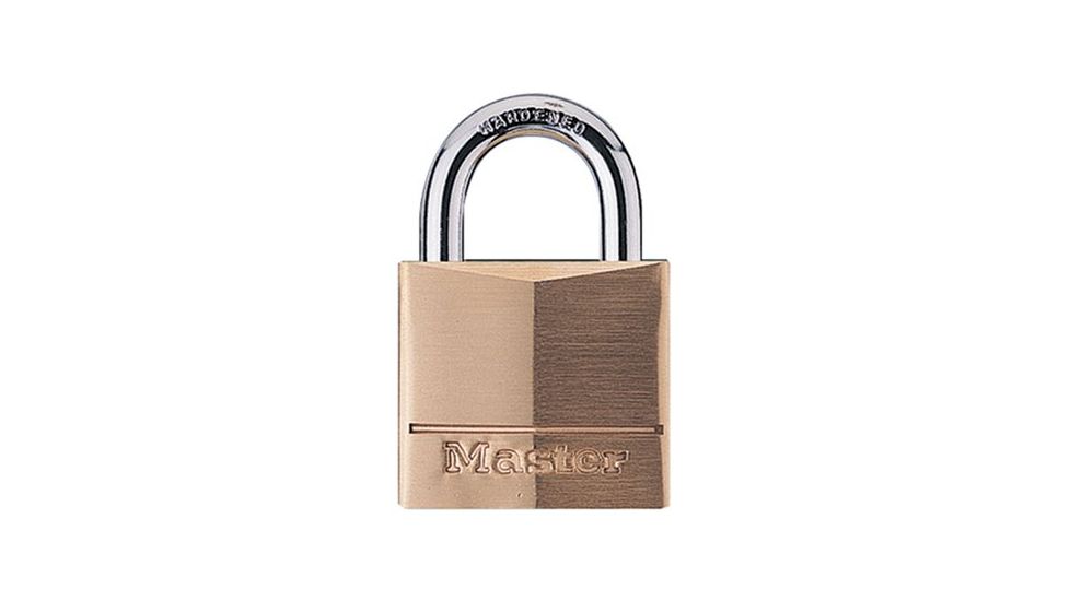 Master Lock Medium Security Solid Brass Pa 470-160D, Unit PK