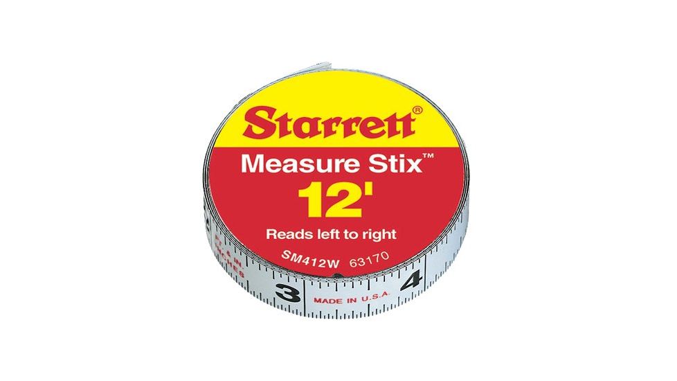 L.S. Starrett Sm66w 3/4inx6ft Self Adhes 681-63169, Unit EA