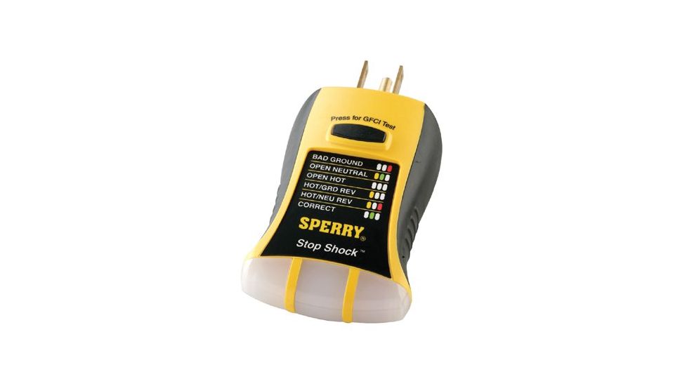 ORS Nasco Stop Shock Gfci Circuittester 623-HGT6120, Unit EA