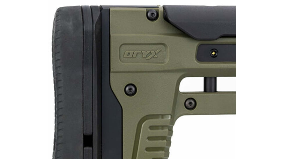 Oryx MDT Rifle Chassis System, Howa, Mini Action, AISC Compatible, Black/OD Green, MDT103953-ODG