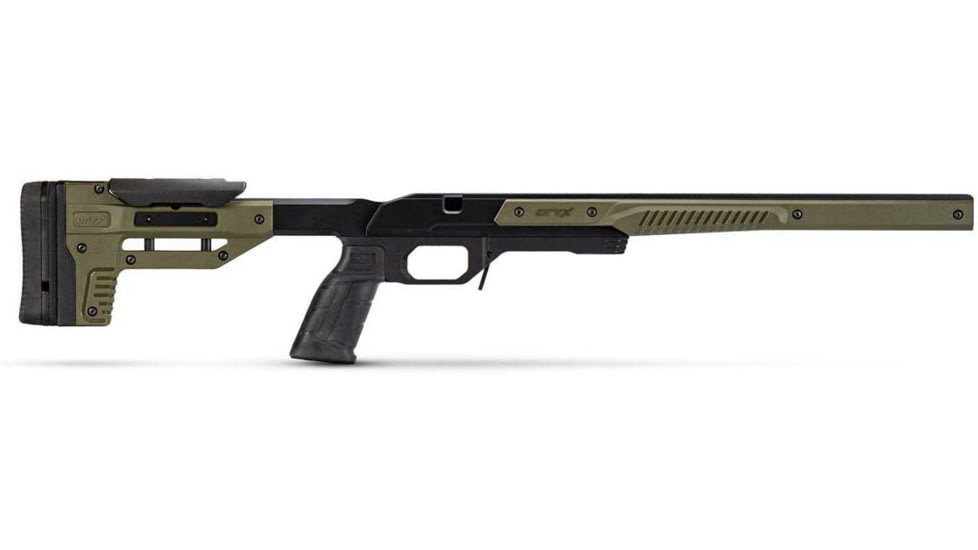 Oryx MDT Rifle Chassis System, Howa, Mini Action, AISC Compatible, Black/OD Green, MDT103953-ODG