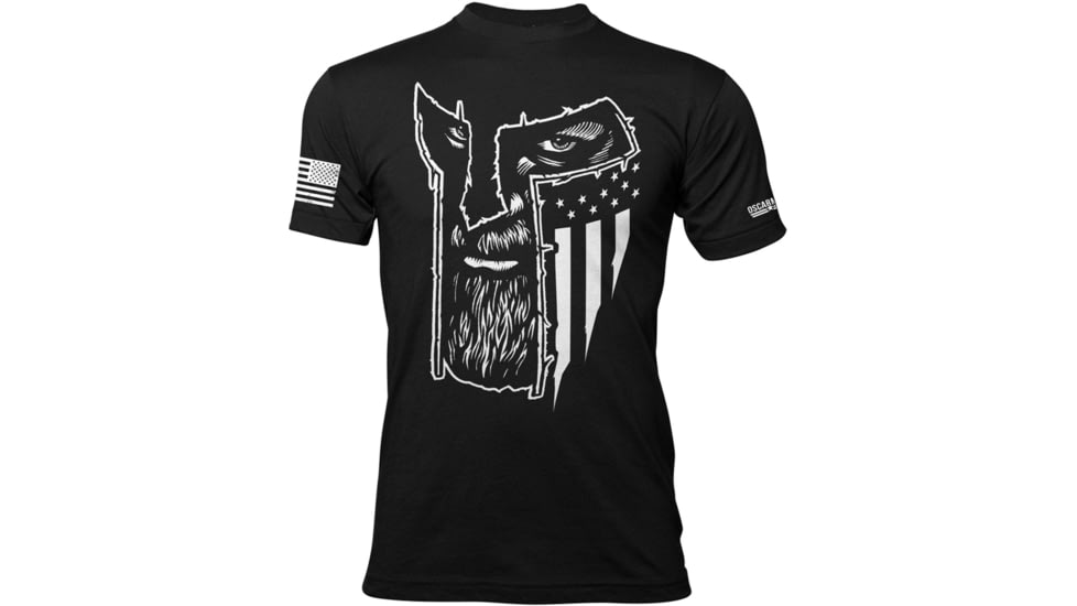 Oscar Mike Molon Labe T-Shirt - Mens, Black, XL, M-OM-BLACK-01-0250-XL