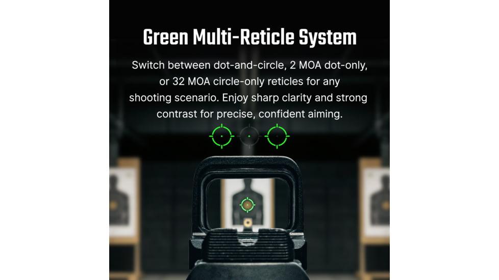 Osight SE 6 MOA Reflex Red Dot Sight w/ Enclosed Optic