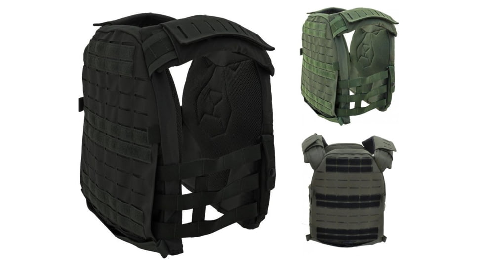 Oso Gear Nanook SF Plate Carrier, Black, Olive Green, Ranger Green