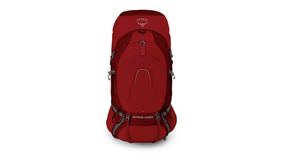 Osprey Atmos AG 50 Pack - Men's, Rigby Red, Large, 10001433