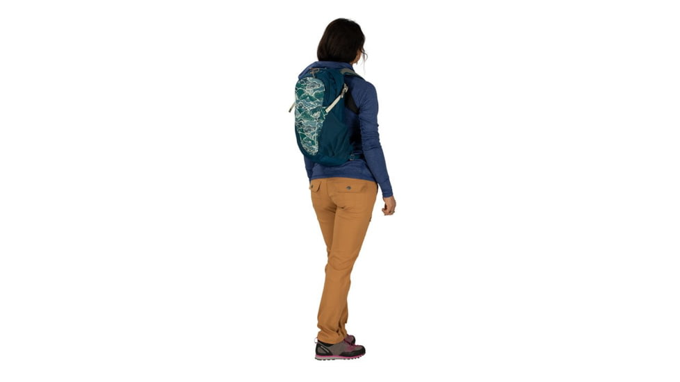 Osprey Daylite Pack, Tectonic Print Blue, One Size, 10002797