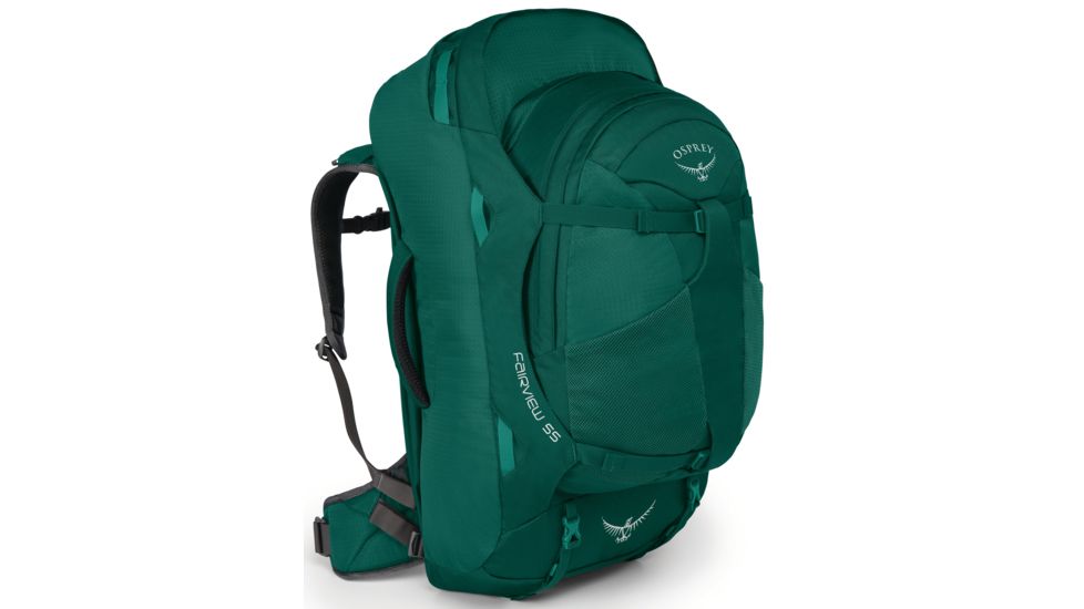 Osprey Fairview 55 L Pack - Women's-Rainforest Green-WS/M