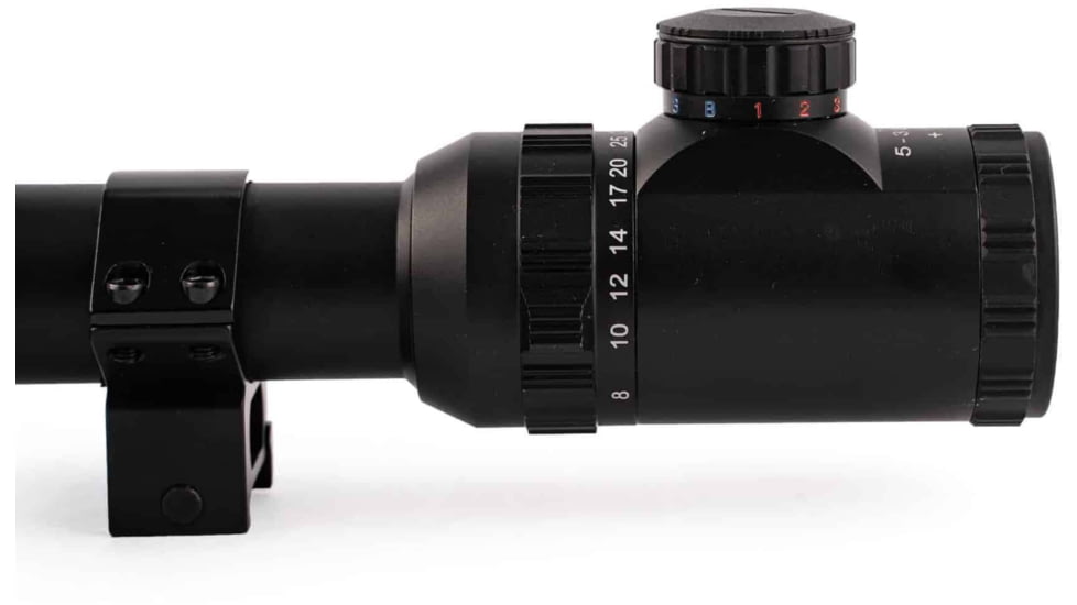 Osprey Global 5-30X56 Mil Dot Reticle Tactical Rifle Scope, 30mm Tube, Black, TA5-30X56MDG
