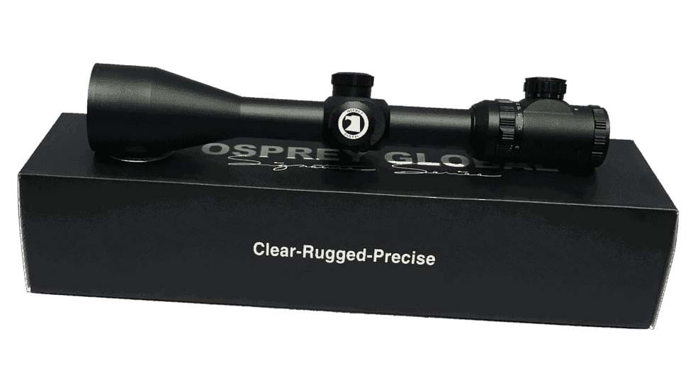 Osprey Global 5-30X56 Mil Dot Reticle Tactical Rifle Scope, 30mm Tube, Black, TA5-30X56MDG