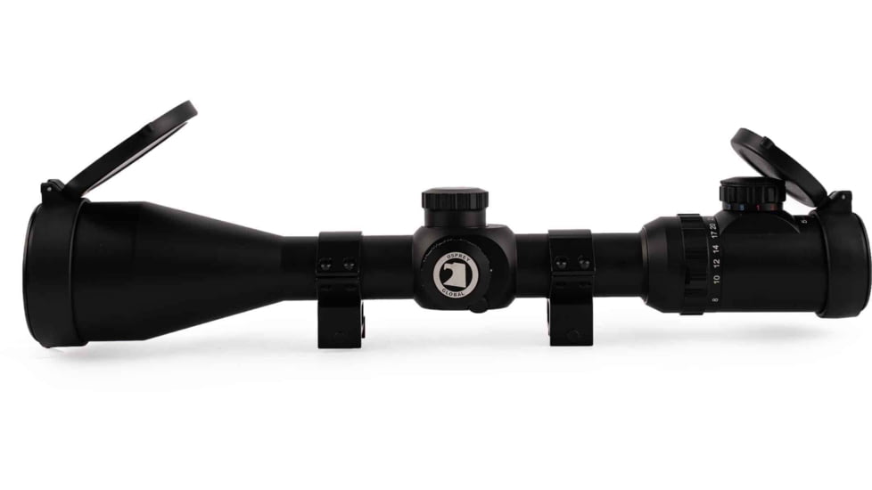 Osprey Global 5-30X56 Mil Dot Reticle Tactical Rifle Scope, 30mm Tube, Black, TA5-30X56MDG