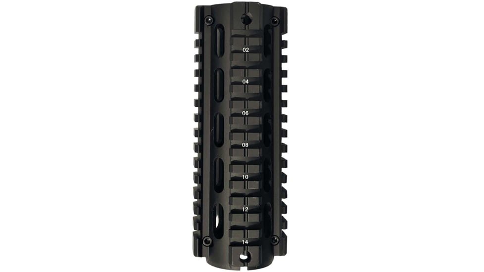 Osprey Global Carbine Length Quad Rail, Black, QR-OSP-BLK