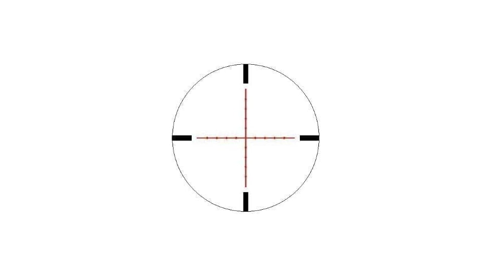 Osprey Global Compact 3-9x42 Illuminated Rifle Scope, 30mm Tube, MilDot Reticle, Black, CP3-9x42MDG