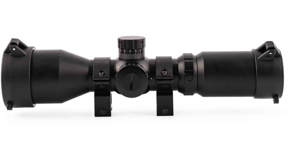 Osprey Global Compact 3-9x42 Illuminated Rifle Scope, 30mm Tube, Rangefinder Reticle, Black, CP3-9x42IRF