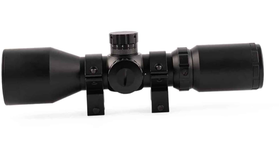 Osprey Global Compact 3-9x42 Illuminated Rifle Scope, 30mm Tube, Rangefinder Reticle, Black, CP3-9x42IRF