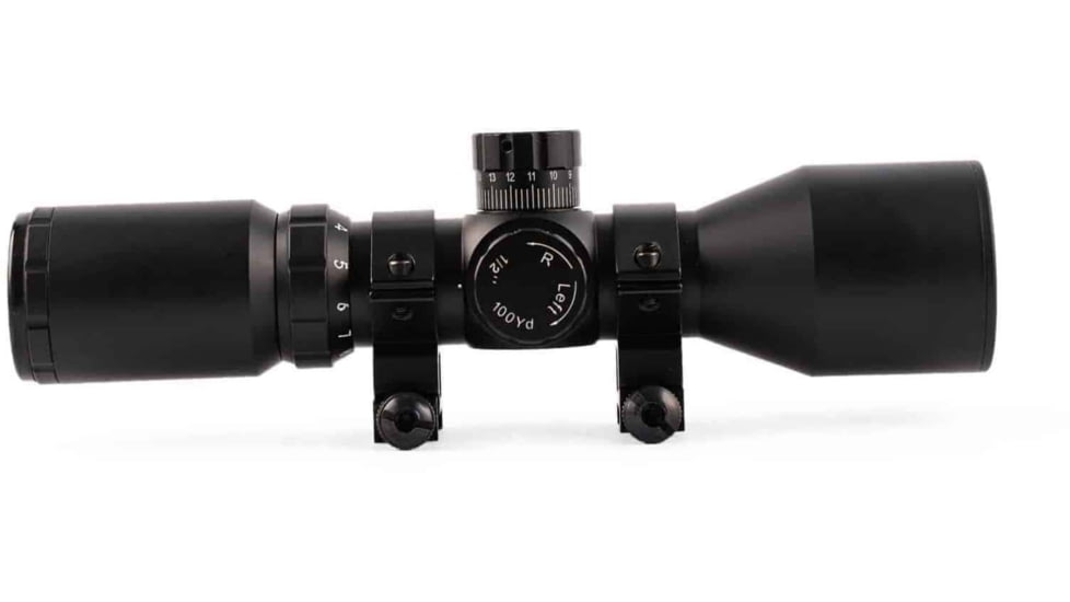 Osprey Global Compact 3-9x42 Illuminated Rifle Scope, 30mm Tube, Rangefinder Reticle, Black, CP3-9x42IRF