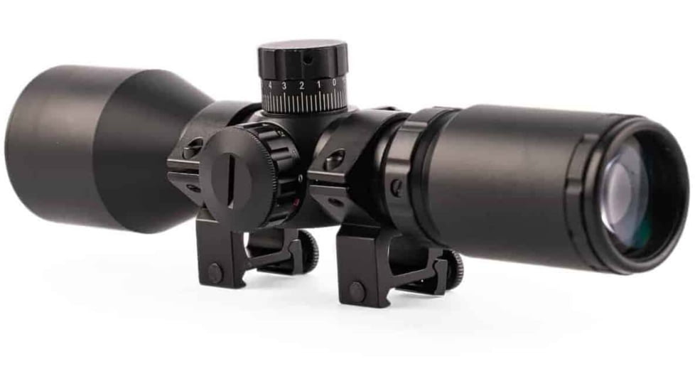 Osprey Global Compact 3-9x42 Illuminated Rifle Scope, 30mm Tube, Rangefinder Reticle, Black, CP3-9x42IRF