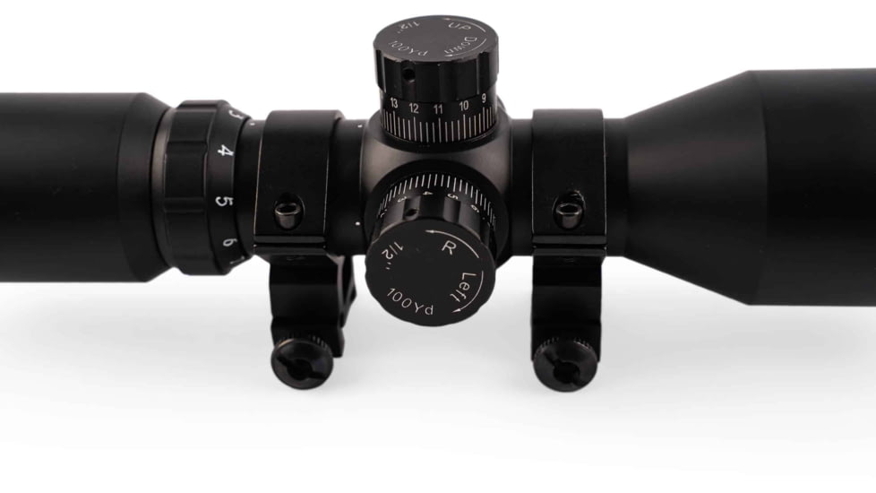 Osprey Global Compact 3-9x42 Illuminated Rifle Scope, 30mm Tube, Rangefinder Reticle, Black, CP3-9x42IRF