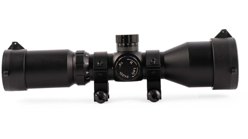 Osprey Global Compact 3-9x42 Illuminated Rifle Scope, 30mm Tube, Rangefinder Reticle, Black, CP3-9x42IRF