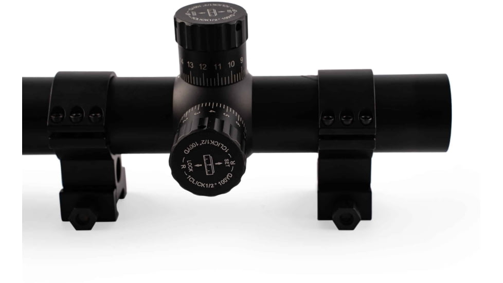 Osprey Global Elite 1-10X28 Rifle Scope, 35mm Tube, First Focal Plane, Black, ES1-10x28FFP, EDEMO1