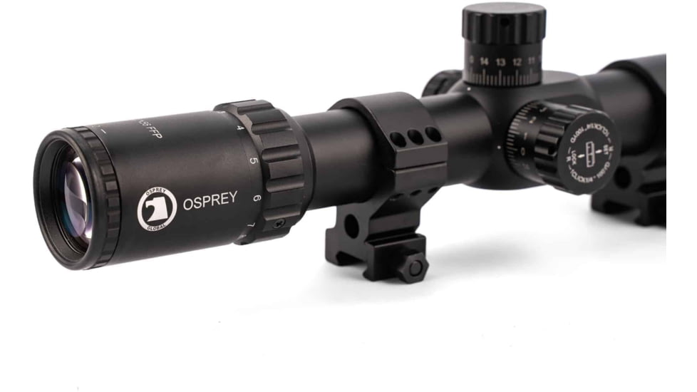 Osprey Global Elite 3-30X56 Rifle Scope, 35mm Tube, First Focal Plane, Black, ES3-30x56FFP