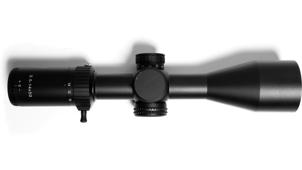 Osprey Global Elite Series 3.5-14x50mm 30 mm Tube Rifle Scope, Second Focal Plane, Etched Glass, Black, ES3.5-14x50MOA