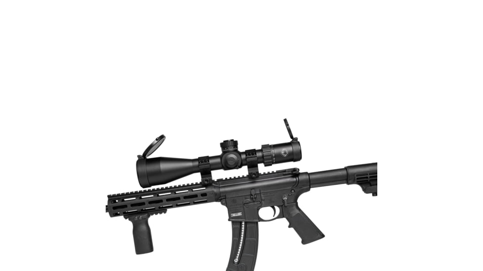 Osprey Global Elite Series 5-25x56mm 34mm Tube Rifle Scope, First Focal Plane, 3 Color Illuminated Christmas Tree Reticle, Black, ES5-25x56FFP