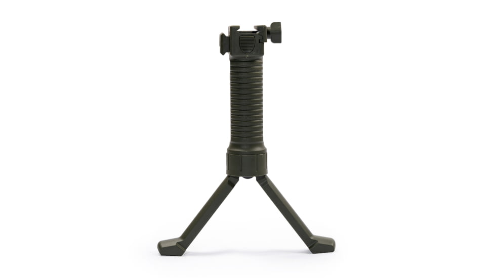 Osprey Global Front Grip with Integrated Bottom-Pop Bipod, Green, SBP-OSP-GRN