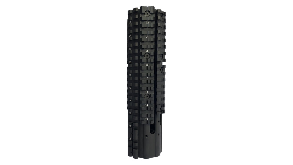 Osprey Global Mid Length Free Floating Handguard, Black, HG-OSP-MLFF