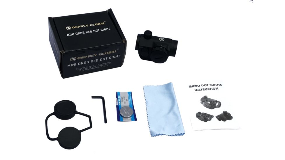 Osprey Global Mini ORDS Red Dot Sight, Black Mini ORDS