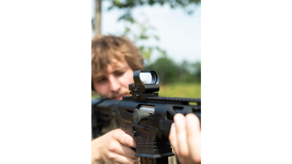 Osprey Global Multi Reticle 1x Quick Release Reflex Sight, Multi-Reticle, Black, HGMRQR