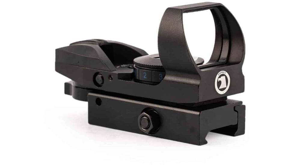 Osprey Global DSMR Quick Release 1x Reflex Red Dot Sight, Multi Reticle, Black, DSMRQR