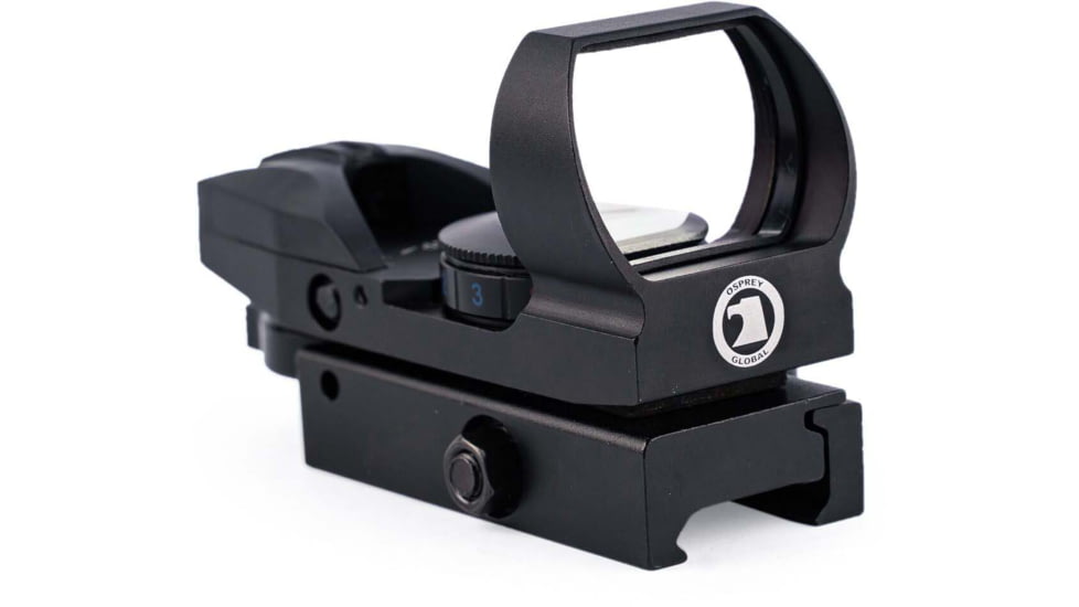 Osprey Global DSMR Quick Release 1x Reflex Red Dot Sight, Multi Reticle, Black, DSMRQR