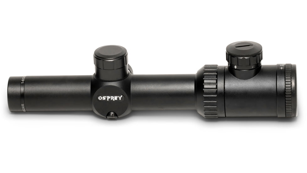 Osprey Global 1-6x24mm LPVO 30mm Tube Rifle Scope, Second Focal Plane, Rangefinder Reticle, Black, 1-6X24IRF