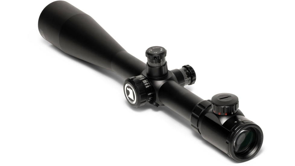 Osprey Global 10-40x50mm 30mm Tube Tactical Rifle Scope, Rangefinder Reticle, Black, TA10-40x50IRF