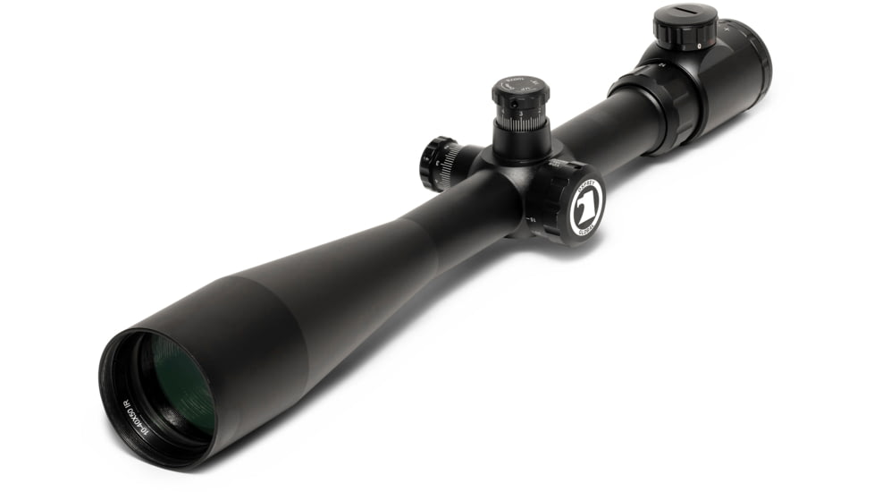 Osprey Global 10-40x50mm 30mm Tube Tactical Rifle Scope, Rangefinder Reticle, Black, TA10-40x50IRF