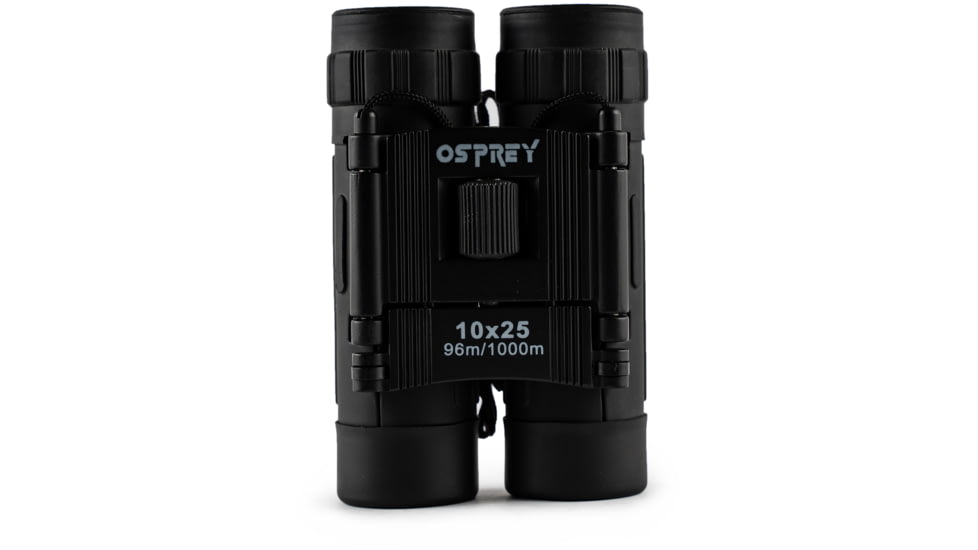 Osprey Global 10x25mm Roof Prism Binoculars, Black, 10x25 Black Binocular