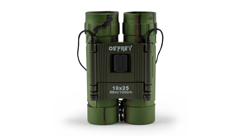 Osprey Global 10x25mm Roof Prism Binoculars, Camo, 10X25 Camo Binocular