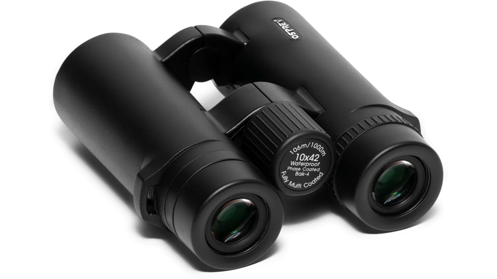 Osprey Global 10x42mm BAK-4 Roof Prism Binoculars, Black, 10X42 binocular